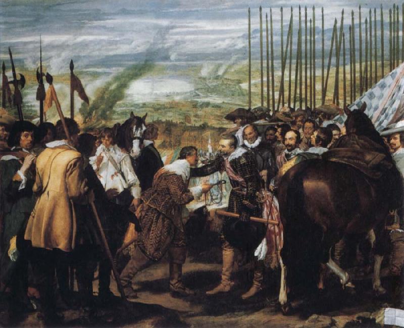 Diego Velazquez The Surrender of Breda oil painting picture